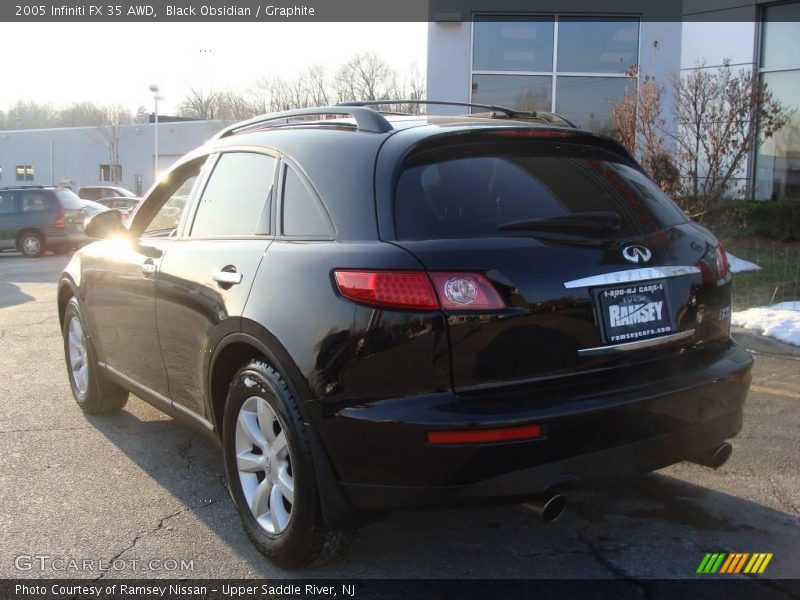 Black Obsidian / Graphite 2005 Infiniti FX 35 AWD