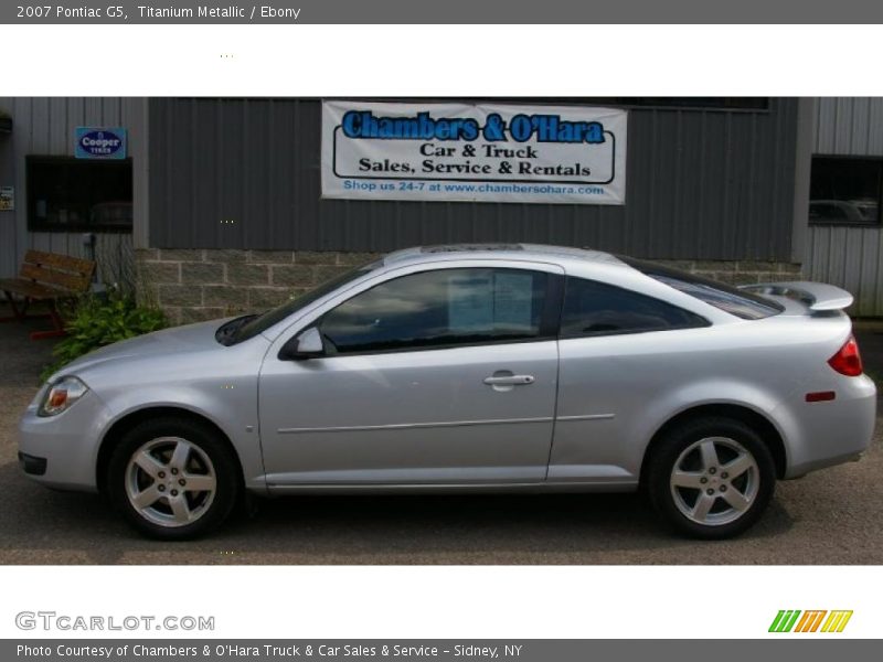Titanium Metallic / Ebony 2007 Pontiac G5