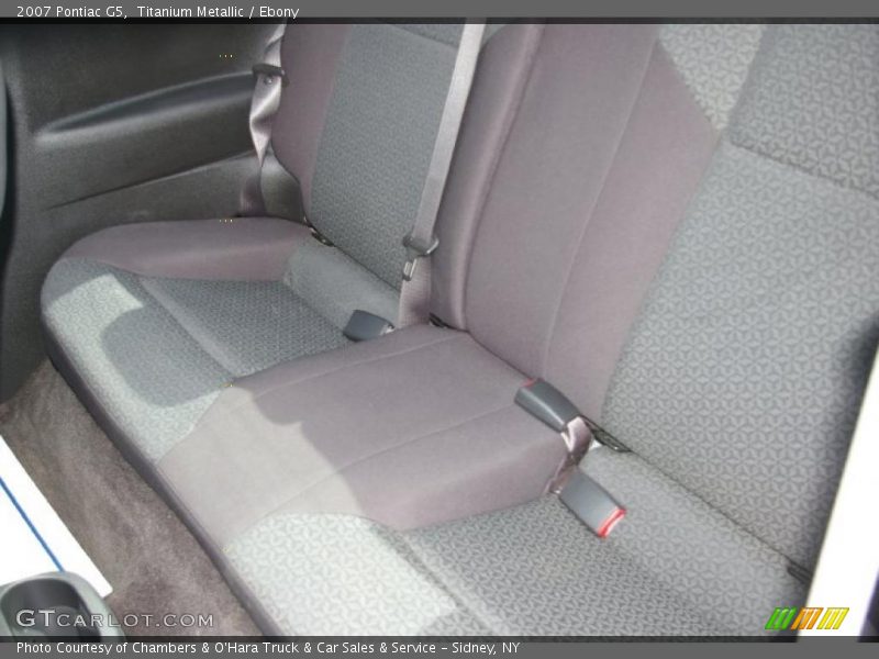 Titanium Metallic / Ebony 2007 Pontiac G5