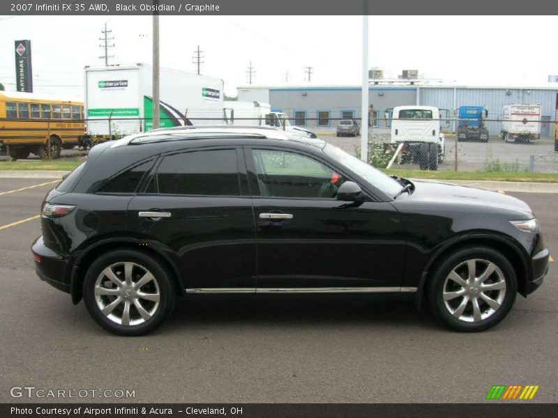 Black Obsidian / Graphite 2007 Infiniti FX 35 AWD