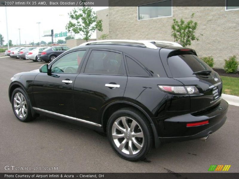 Black Obsidian / Graphite 2007 Infiniti FX 35 AWD