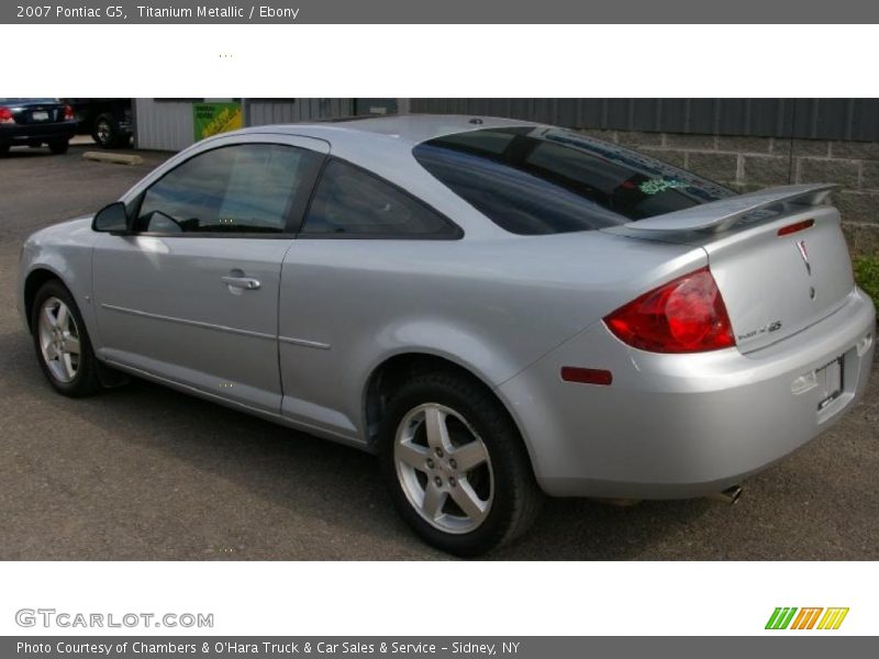Titanium Metallic / Ebony 2007 Pontiac G5