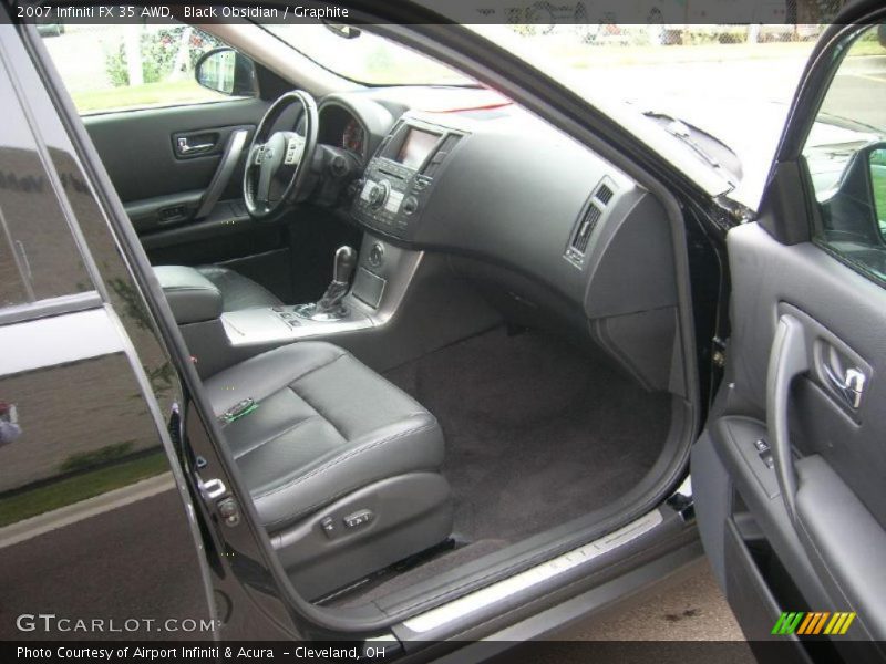 Black Obsidian / Graphite 2007 Infiniti FX 35 AWD