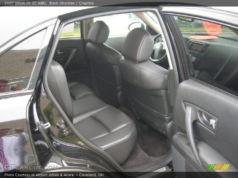 Black Obsidian / Graphite 2007 Infiniti FX 35 AWD
