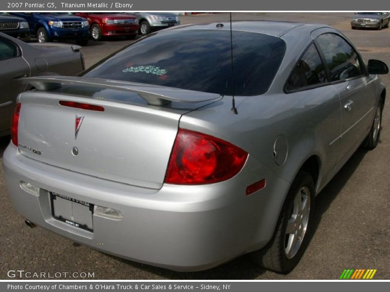Titanium Metallic / Ebony 2007 Pontiac G5