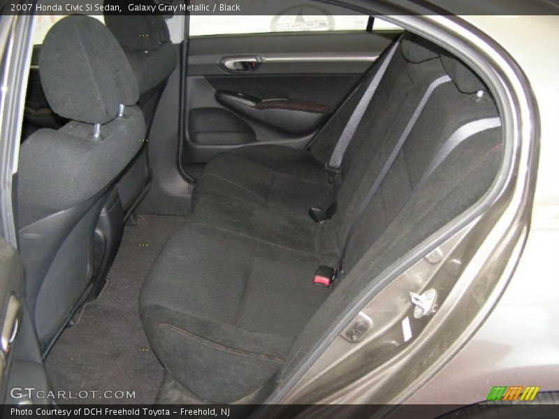 Galaxy Gray Metallic / Black 2007 Honda Civic Si Sedan