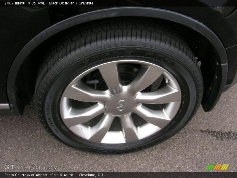 Black Obsidian / Graphite 2007 Infiniti FX 35 AWD
