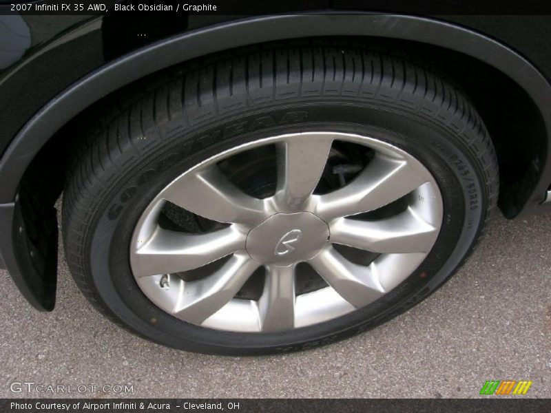 Black Obsidian / Graphite 2007 Infiniti FX 35 AWD