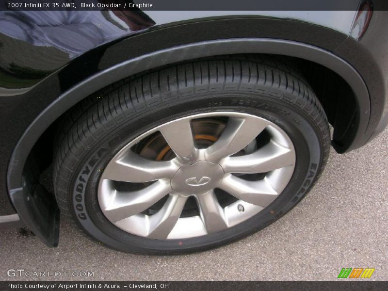 Black Obsidian / Graphite 2007 Infiniti FX 35 AWD