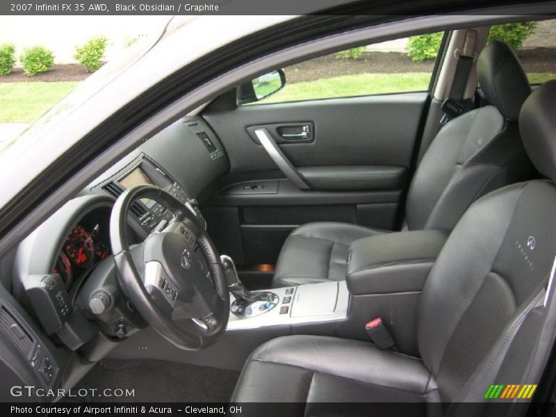 Black Obsidian / Graphite 2007 Infiniti FX 35 AWD
