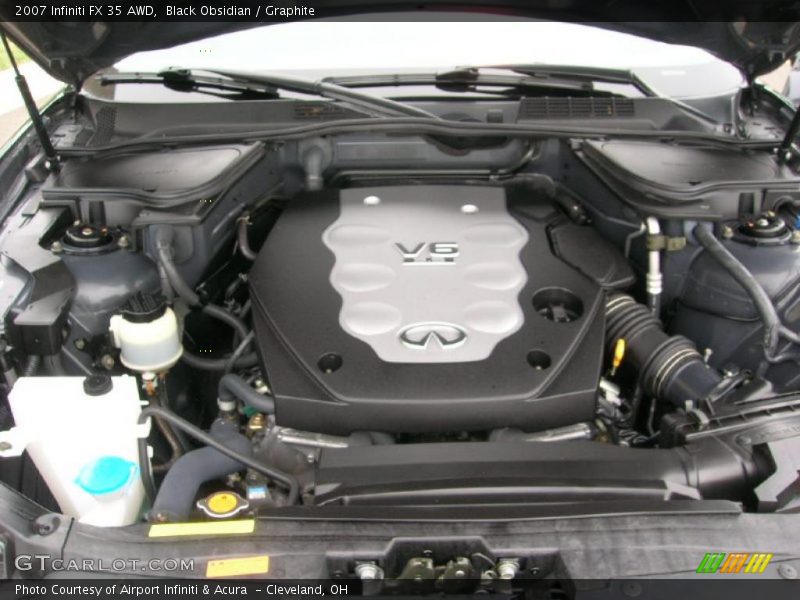 Black Obsidian / Graphite 2007 Infiniti FX 35 AWD
