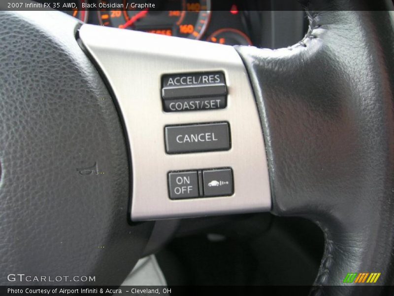 Black Obsidian / Graphite 2007 Infiniti FX 35 AWD
