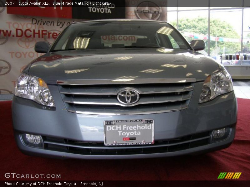 Blue Mirage Metallic / Light Gray 2007 Toyota Avalon XLS