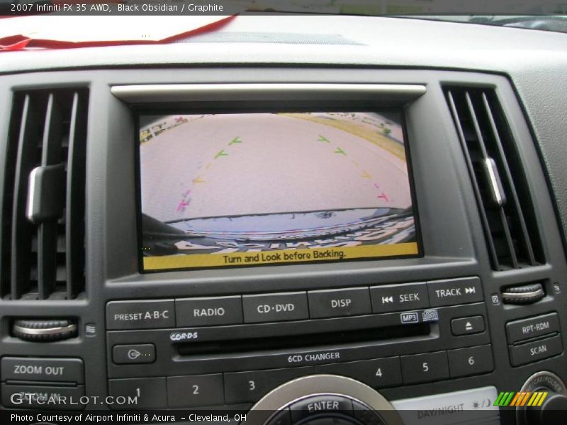 Black Obsidian / Graphite 2007 Infiniti FX 35 AWD
