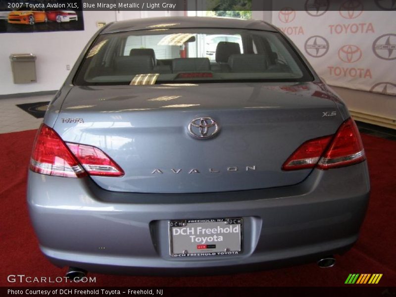 Blue Mirage Metallic / Light Gray 2007 Toyota Avalon XLS