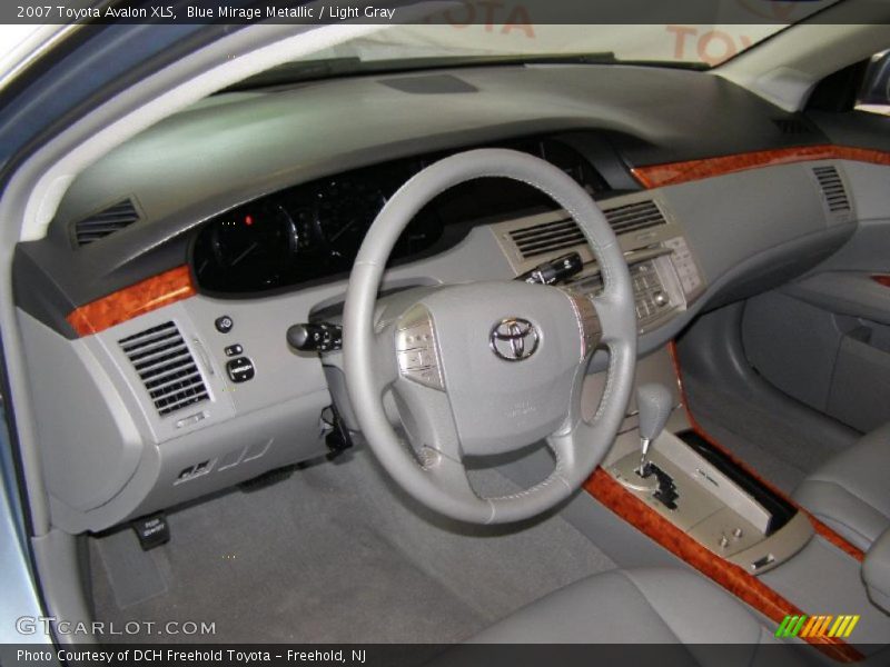 Blue Mirage Metallic / Light Gray 2007 Toyota Avalon XLS