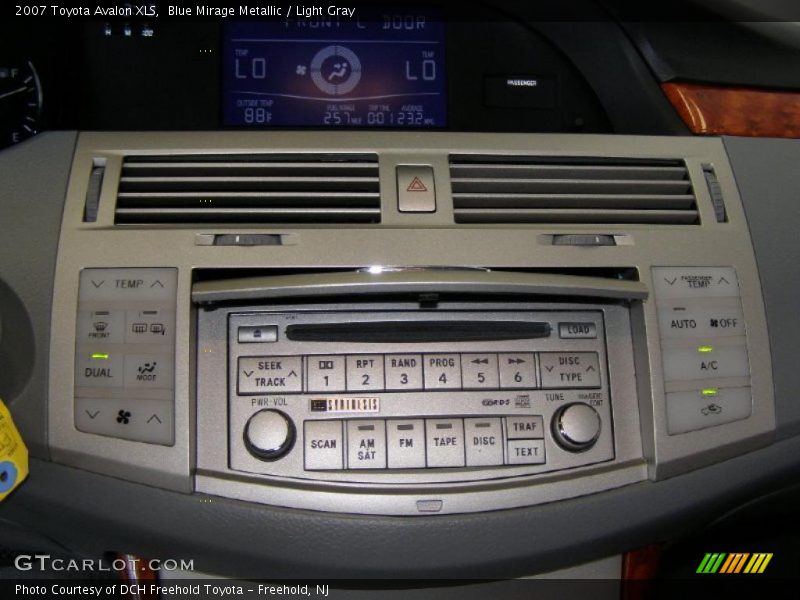 Blue Mirage Metallic / Light Gray 2007 Toyota Avalon XLS