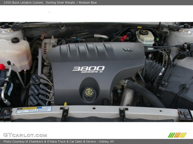 Sterling Silver Metallic / Medium Blue 2000 Buick LeSabre Custom