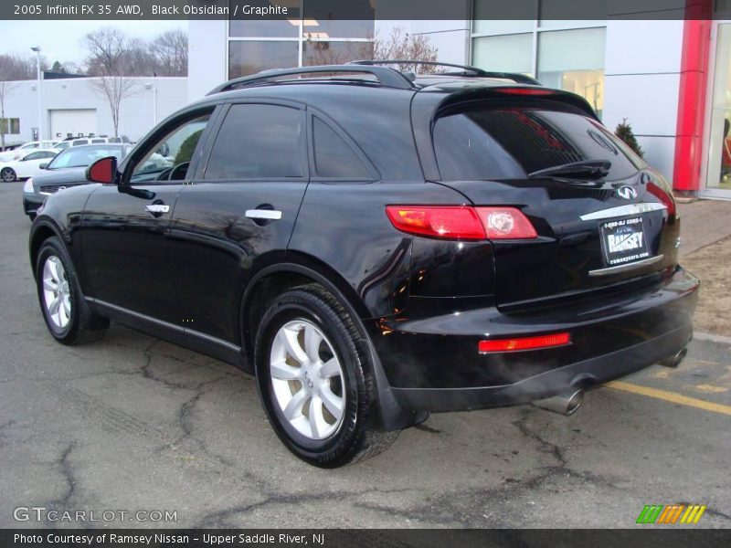 Black Obsidian / Graphite 2005 Infiniti FX 35 AWD