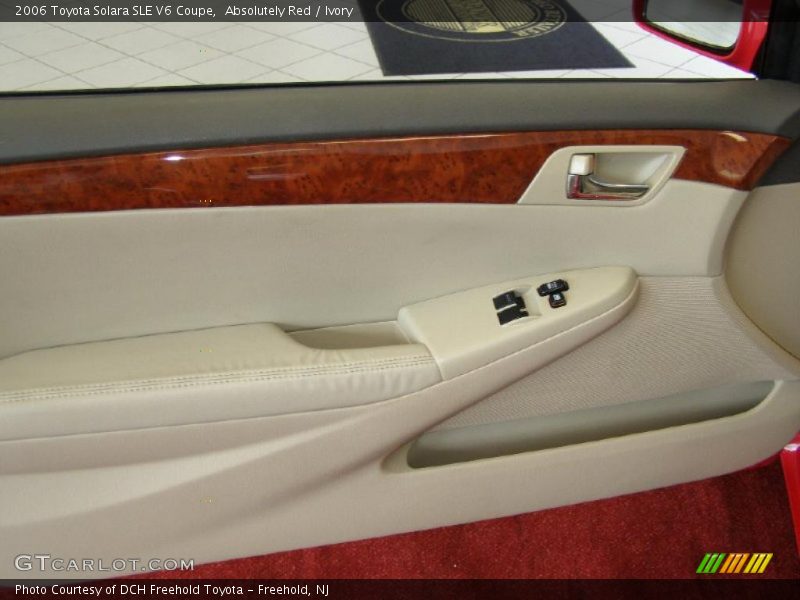 Absolutely Red / Ivory 2006 Toyota Solara SLE V6 Coupe