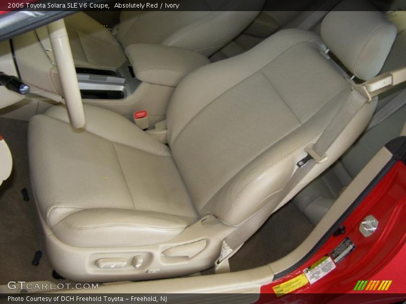 Absolutely Red / Ivory 2006 Toyota Solara SLE V6 Coupe
