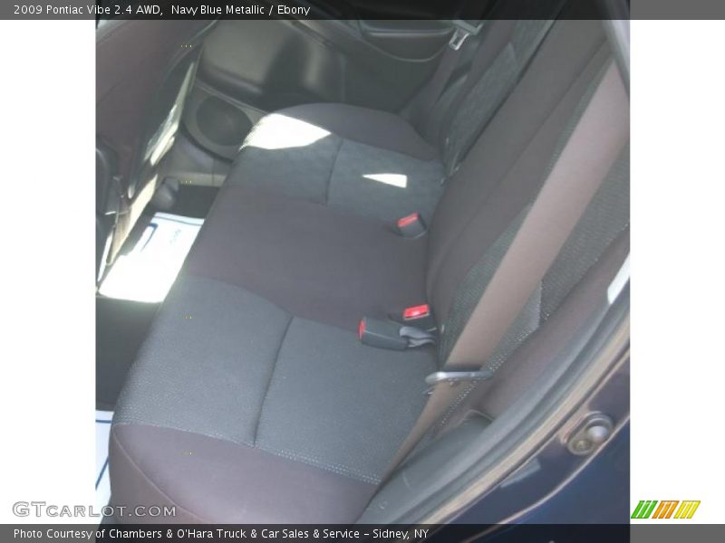 Navy Blue Metallic / Ebony 2009 Pontiac Vibe 2.4 AWD