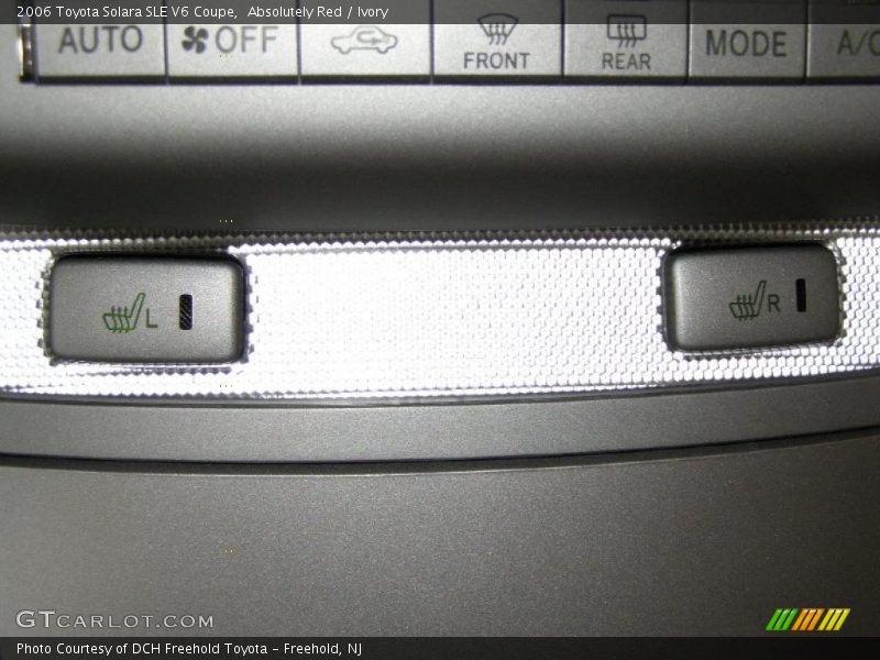 Absolutely Red / Ivory 2006 Toyota Solara SLE V6 Coupe