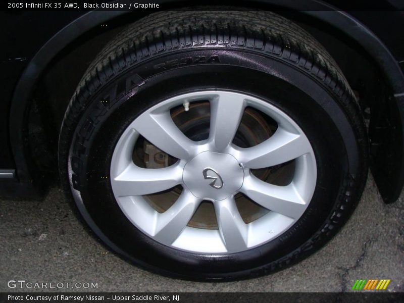 Black Obsidian / Graphite 2005 Infiniti FX 35 AWD
