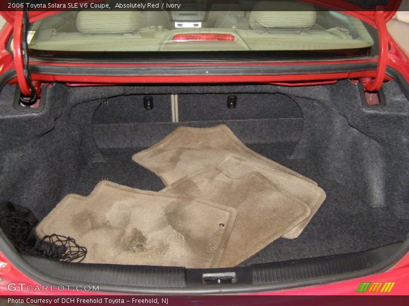 Absolutely Red / Ivory 2006 Toyota Solara SLE V6 Coupe