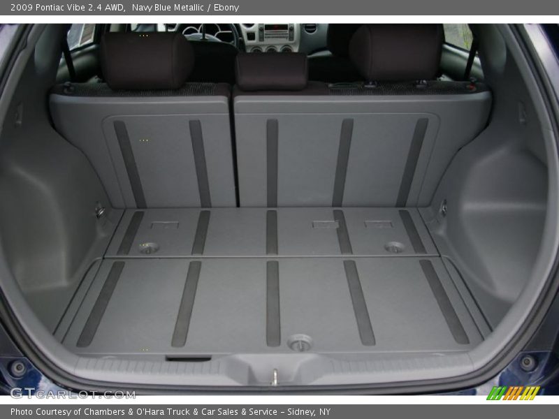 Navy Blue Metallic / Ebony 2009 Pontiac Vibe 2.4 AWD