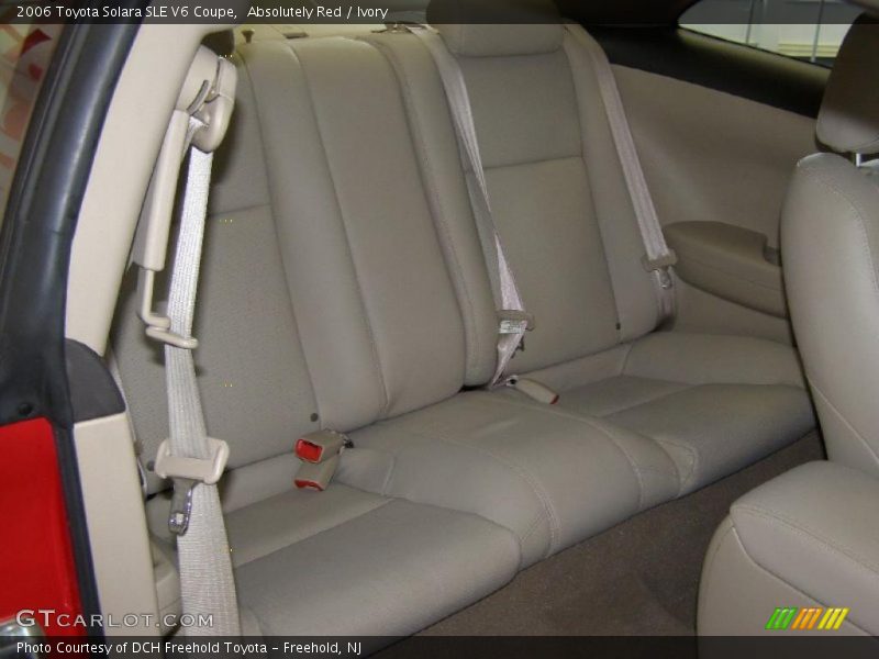 Absolutely Red / Ivory 2006 Toyota Solara SLE V6 Coupe