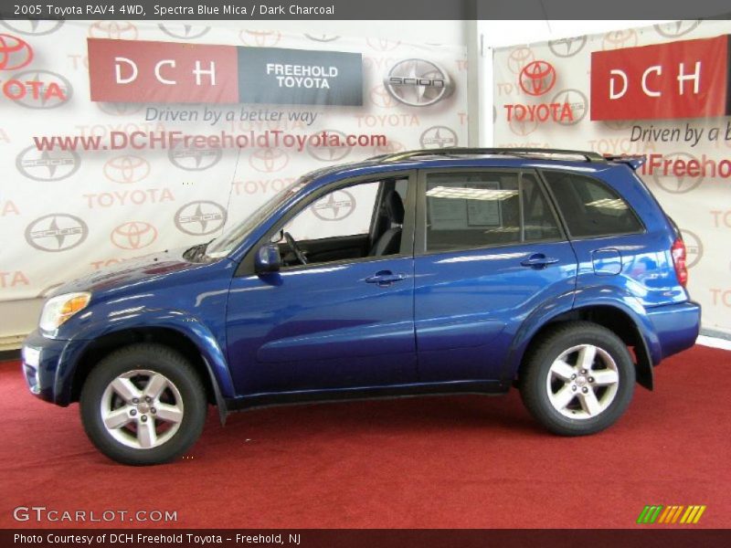 Spectra Blue Mica / Dark Charcoal 2005 Toyota RAV4 4WD