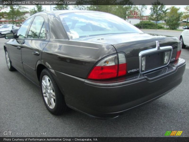 Charcoal Beige Metallic / Camel 2005 Lincoln LS V8