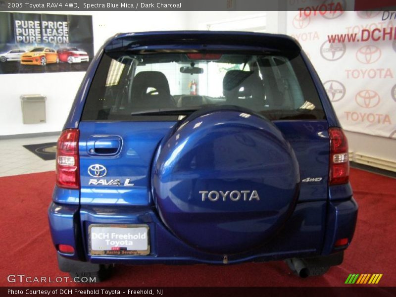 Spectra Blue Mica / Dark Charcoal 2005 Toyota RAV4 4WD