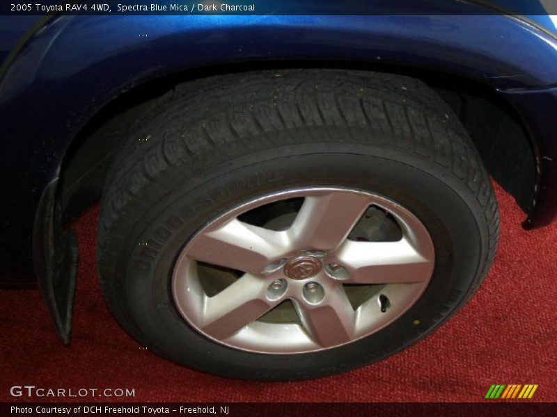Spectra Blue Mica / Dark Charcoal 2005 Toyota RAV4 4WD