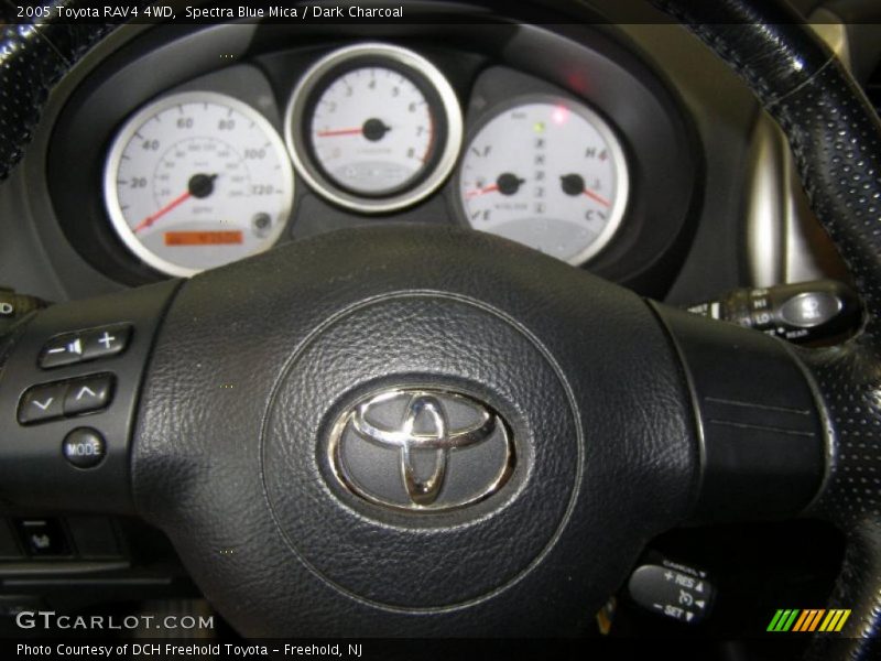 Spectra Blue Mica / Dark Charcoal 2005 Toyota RAV4 4WD