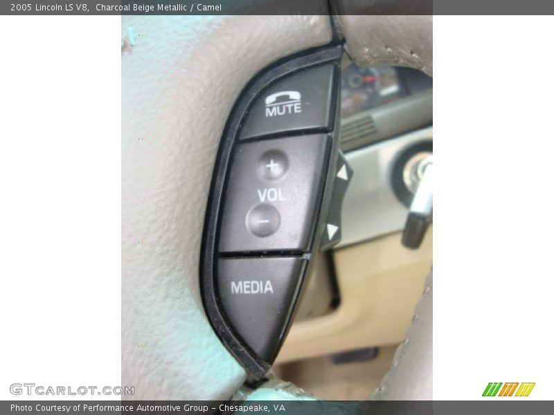 Charcoal Beige Metallic / Camel 2005 Lincoln LS V8