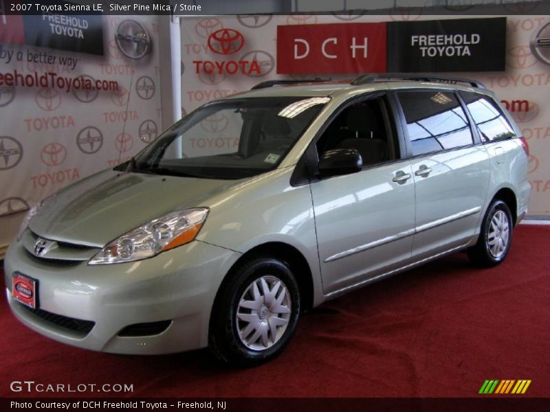 Silver Pine Mica / Stone 2007 Toyota Sienna LE