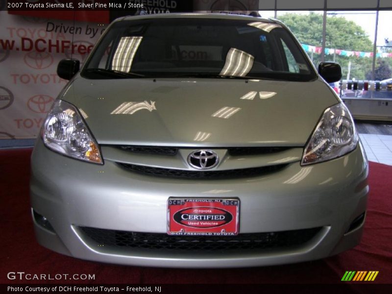Silver Pine Mica / Stone 2007 Toyota Sienna LE