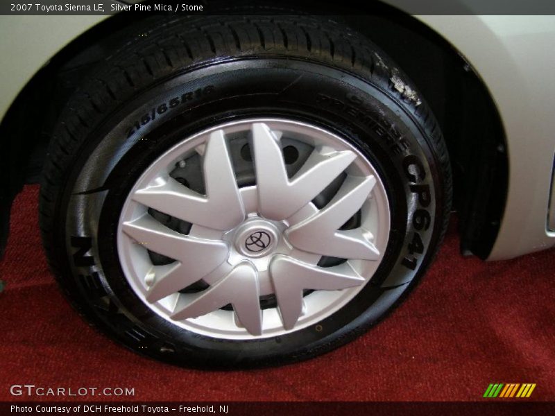 Silver Pine Mica / Stone 2007 Toyota Sienna LE