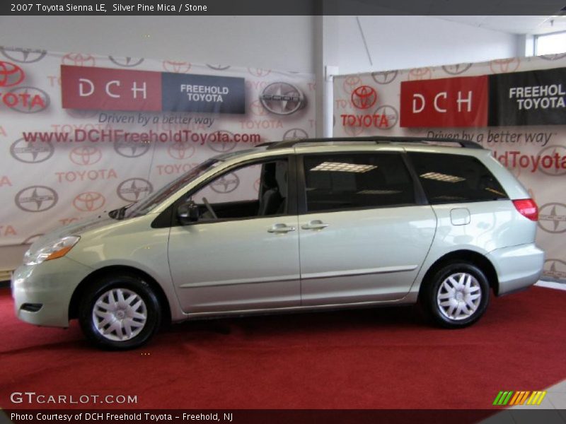 Silver Pine Mica / Stone 2007 Toyota Sienna LE