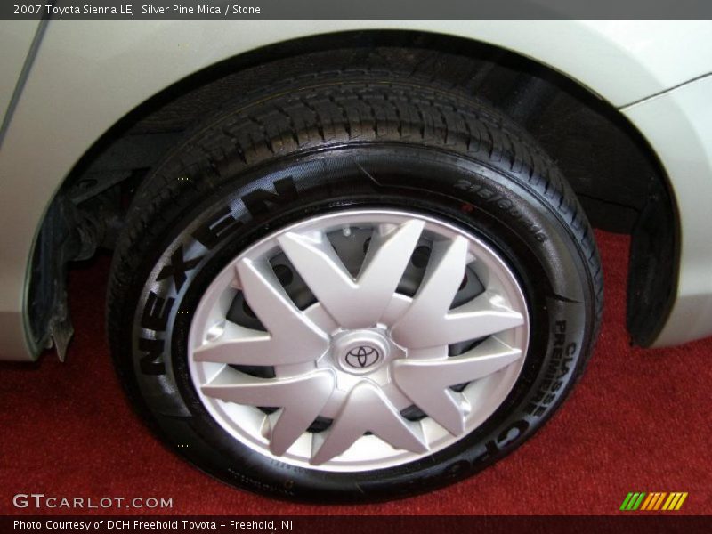 Silver Pine Mica / Stone 2007 Toyota Sienna LE