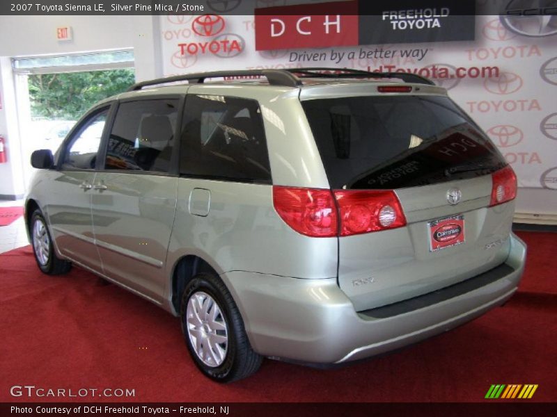 Silver Pine Mica / Stone 2007 Toyota Sienna LE