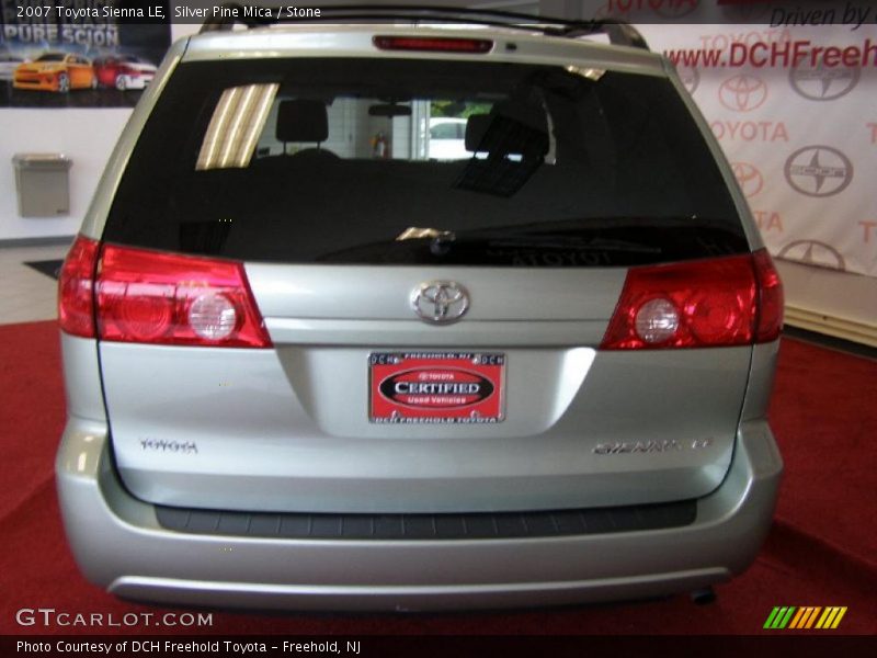 Silver Pine Mica / Stone 2007 Toyota Sienna LE