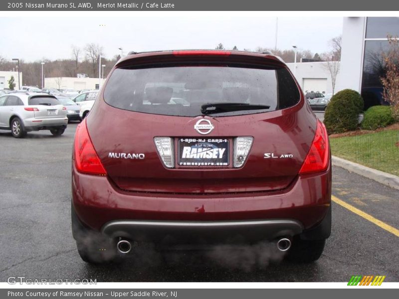 Merlot Metallic / Cafe Latte 2005 Nissan Murano SL AWD