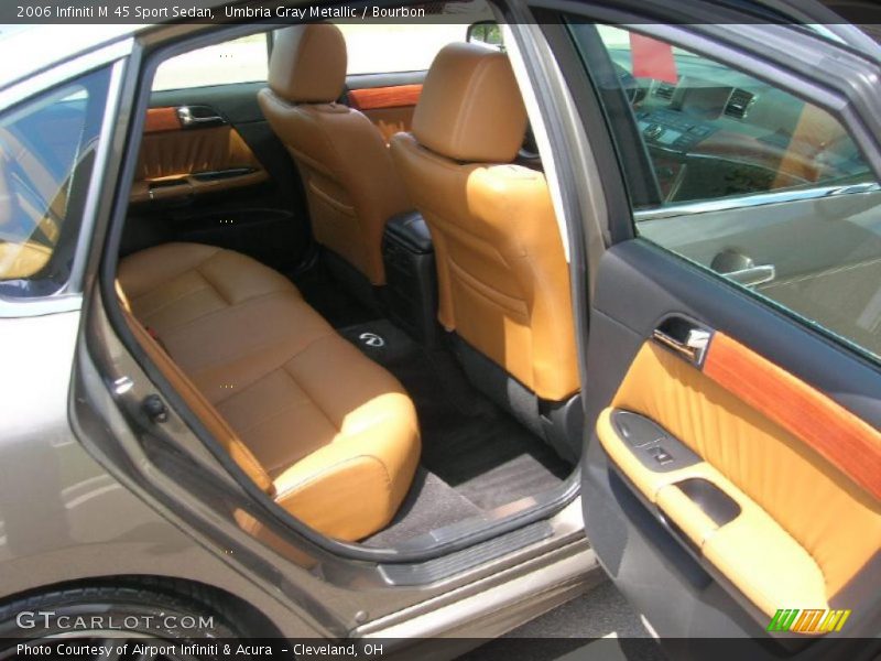 Umbria Gray Metallic / Bourbon 2006 Infiniti M 45 Sport Sedan