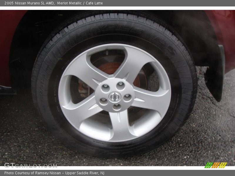 Merlot Metallic / Cafe Latte 2005 Nissan Murano SL AWD