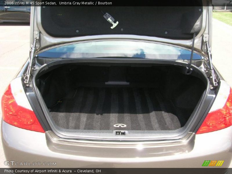 Umbria Gray Metallic / Bourbon 2006 Infiniti M 45 Sport Sedan