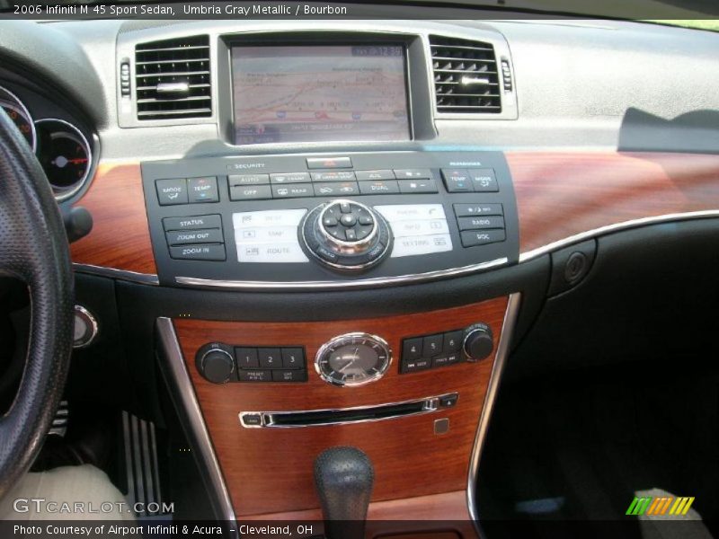 Umbria Gray Metallic / Bourbon 2006 Infiniti M 45 Sport Sedan