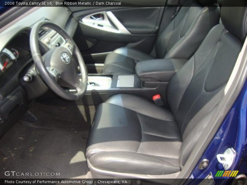 Blue Ribbon Metallic / Dark Charcoal 2008 Toyota Camry SE V6